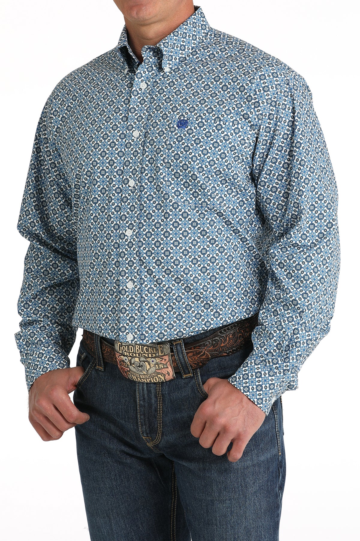 CINCH Men's Button-Down Western Shirt