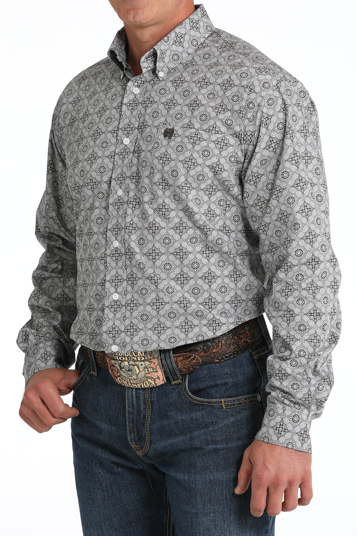 CINCH Men's Button-Down Western Shirt