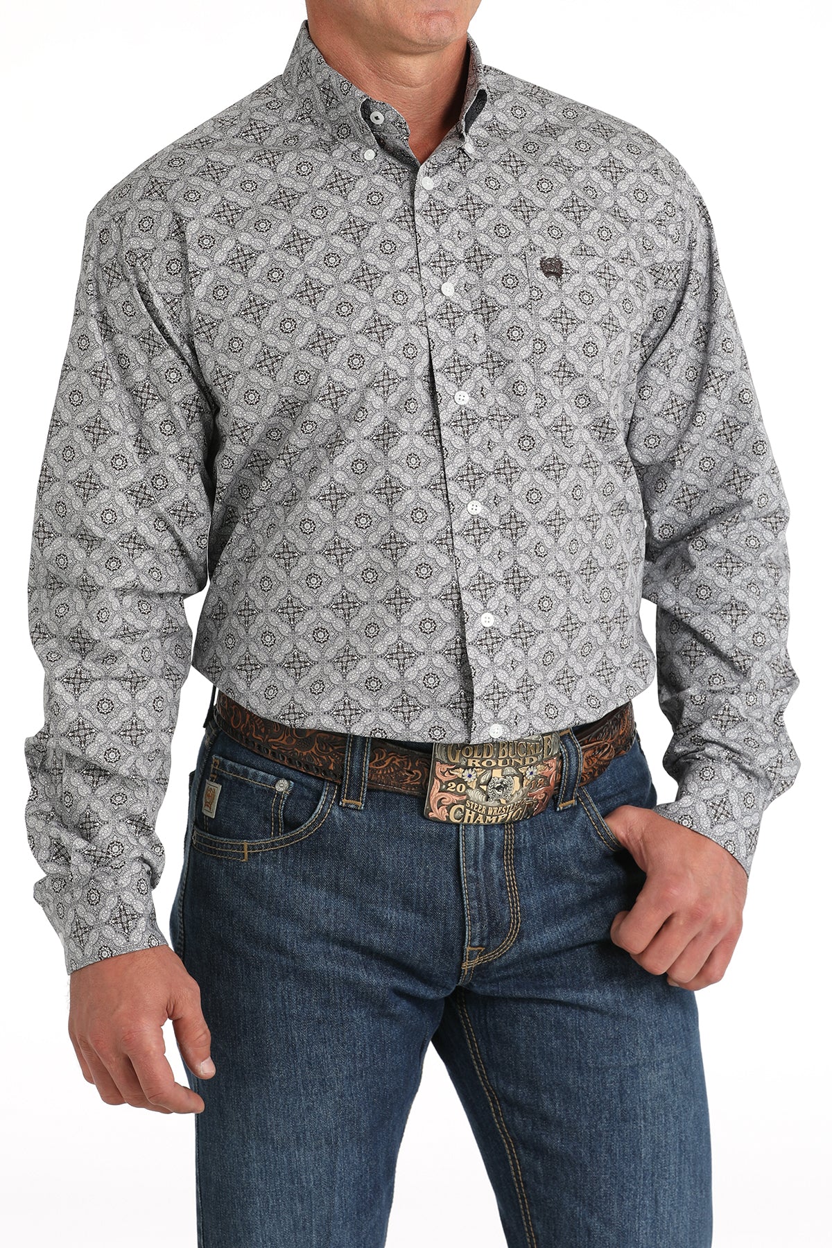 CINCH Men's Button-Down Western Shirt