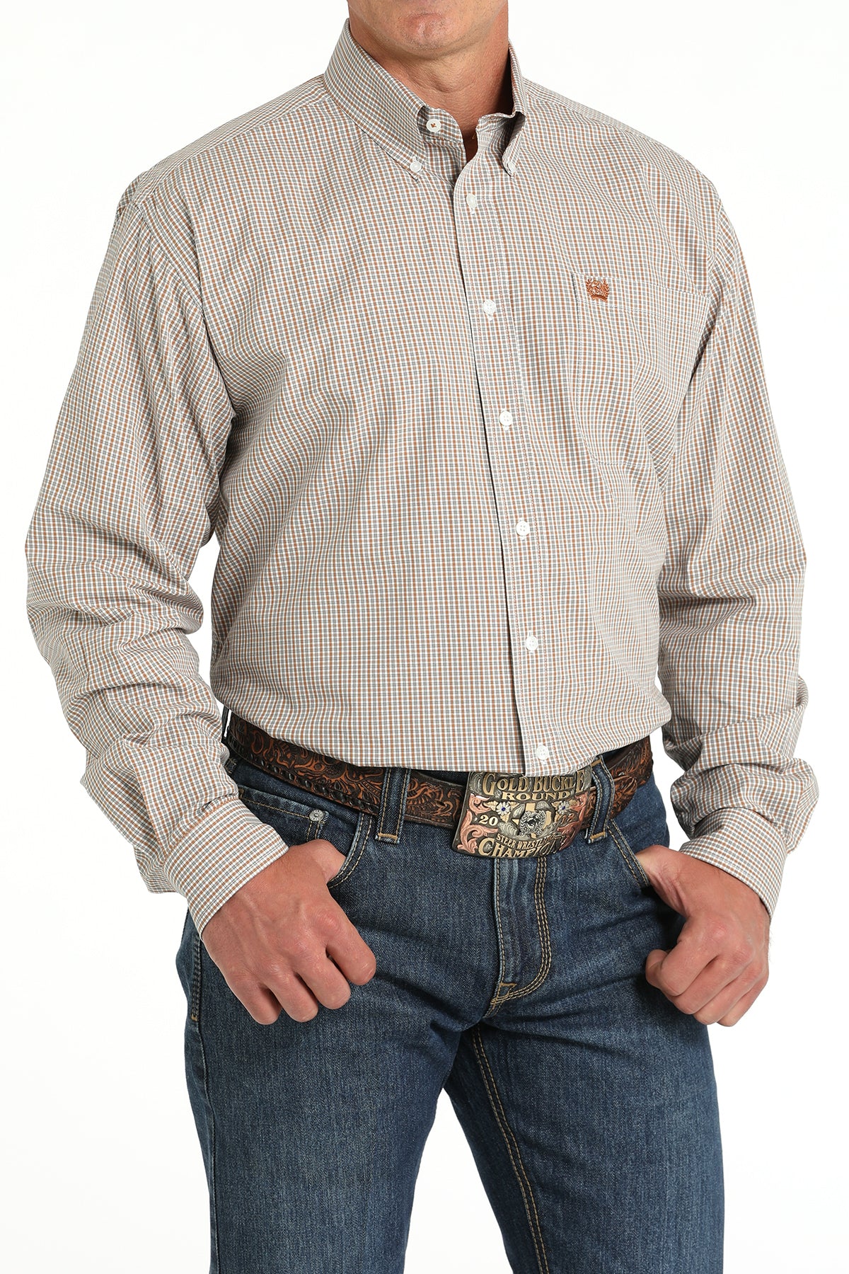 CINCH Men's Button-Down Western Shirt