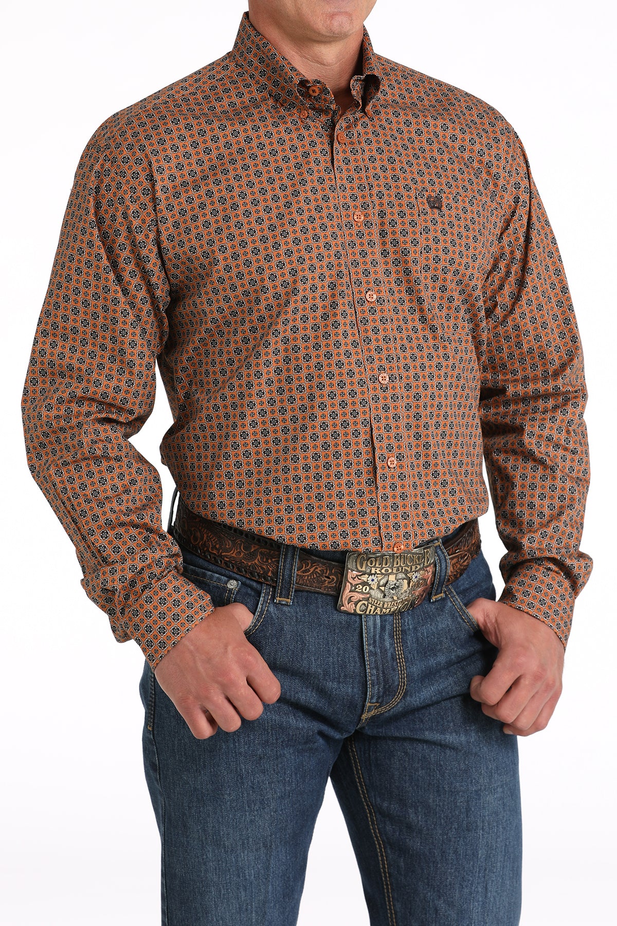 CINCH Men's Button-Down Western Shirt