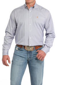 CINCH Men's Purple Button-Down Western Shirt