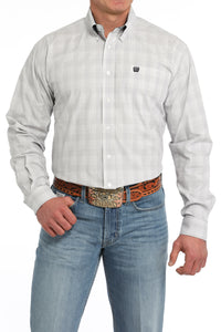 CINCH Men's Plaid Button-Down Western Shirt