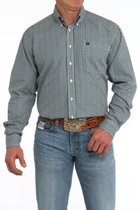 CINCH Men's White Button-Down Western Shirt