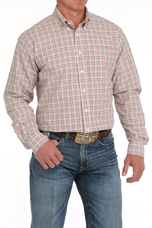 CINCH Men's White Button-Down Western Shirt