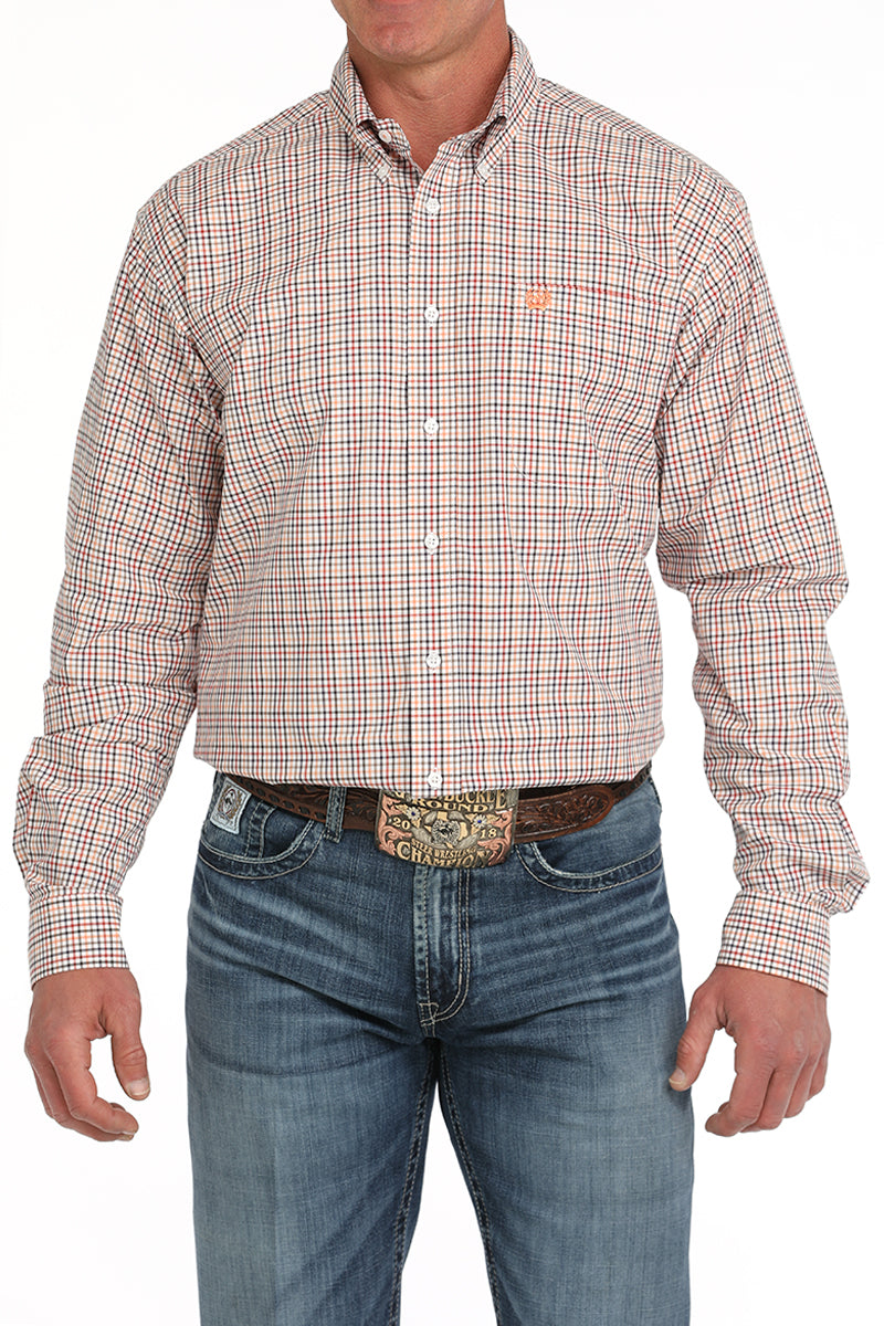 CINCH Men's White Button-Down Western Shirt