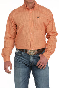 CINCH Men's Coral Button-Down Western Shirt