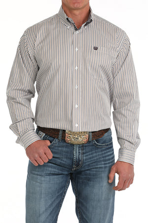 CINCH Men's White Button-Down Western Shirt