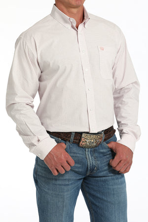 CINCH Men's Plaid Button-Down Western Shirt