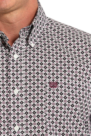 CINCH Men's White Button-Down Western Shirt
