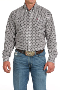 CINCH Men's White Button-Down Western Shirt
