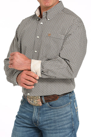 CINCH Men's Printed Button-Down Western Shirt