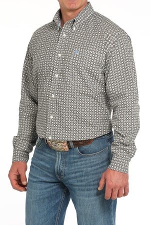 CINCH Men's Printed Button-Down Western Shirt