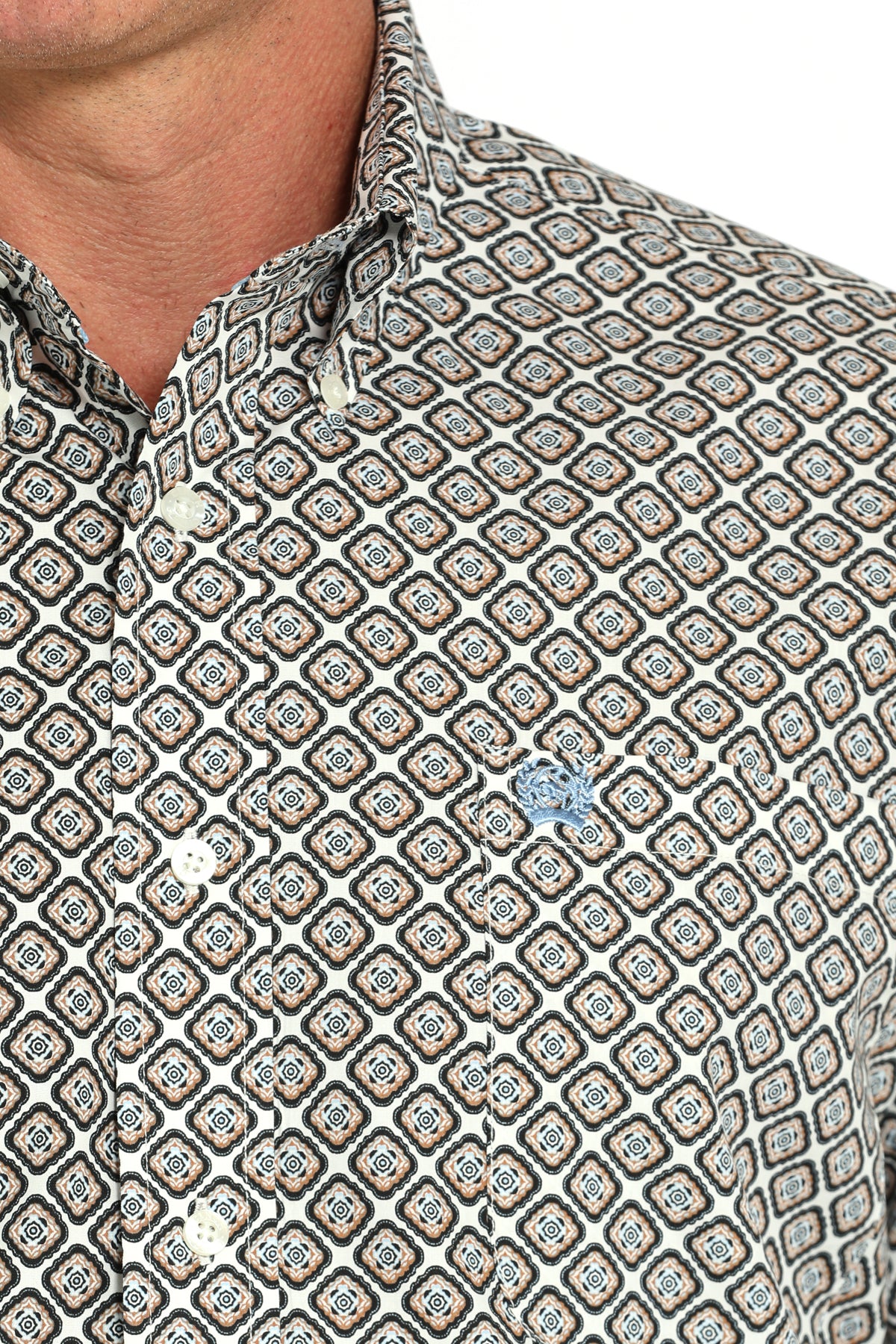 CINCH Men's Printed Button-Down Western Shirt