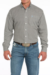 CINCH Men's Printed Button-Down Western Shirt