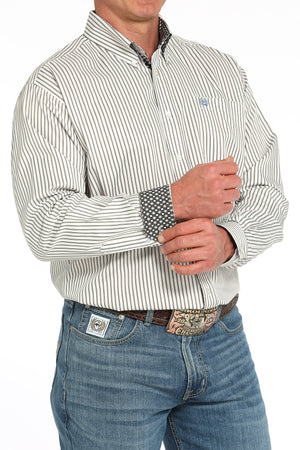 CINCH Men's Sripe Button-Down Western Shirt