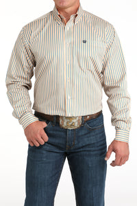 CINCH Men's Stripe L/S Button-Down Western Shirt