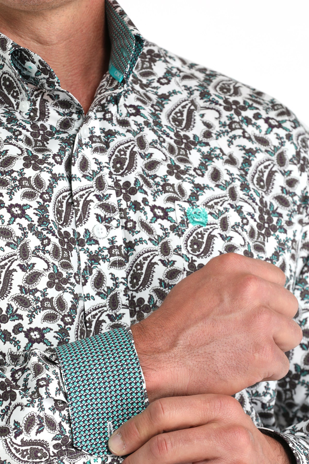 CINCH Men's L/S Button-Down Western Shirt