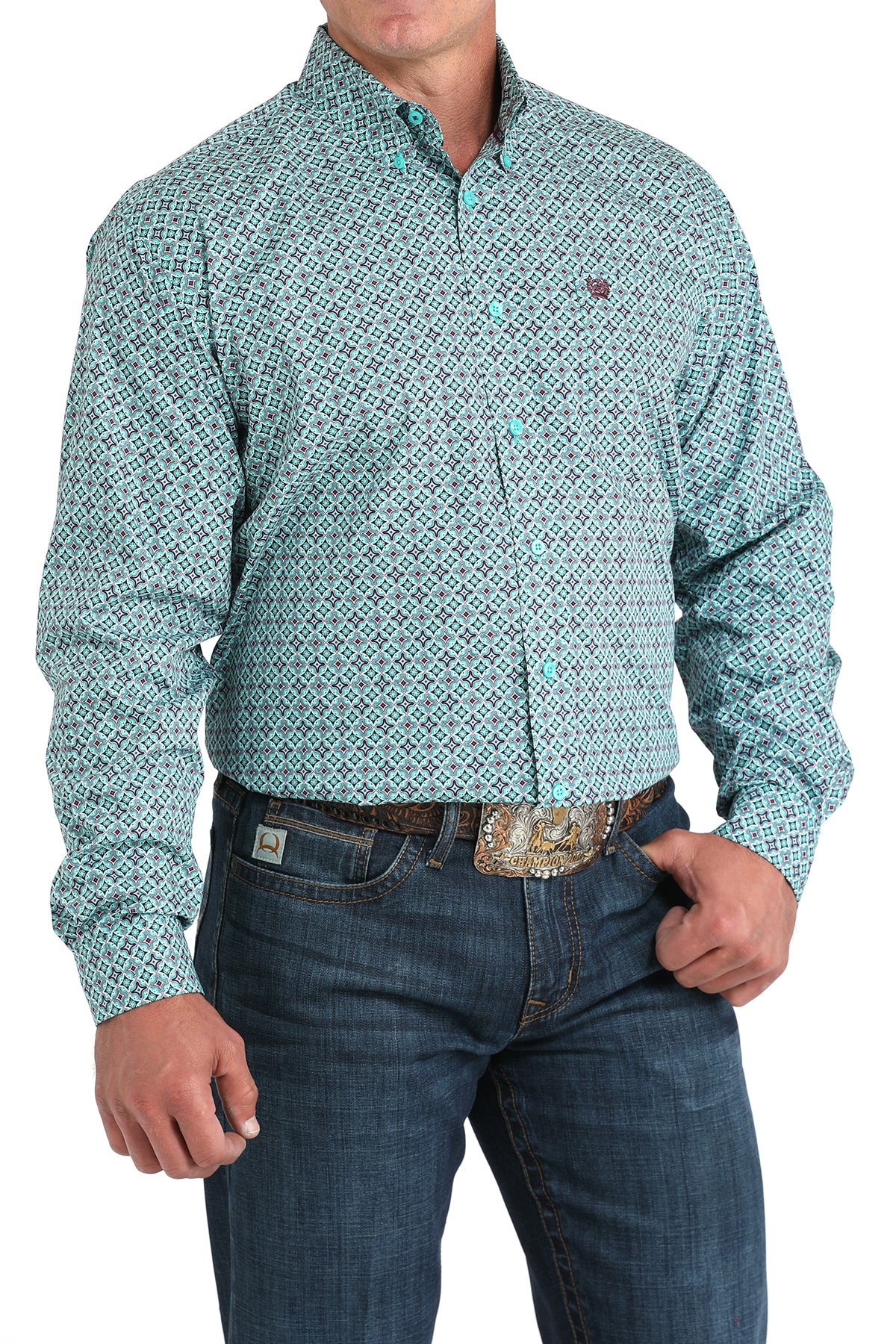CINCH Men's Classic Fit Button-Down Western Shirt