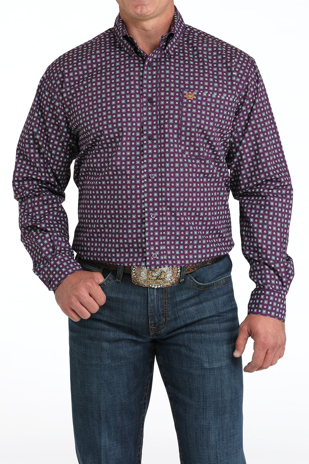 CINCH Men's Classic Fit Button-Down Western Shirt