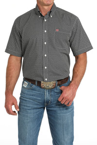 CINCH Men's Grey Button-Down Western Shirt