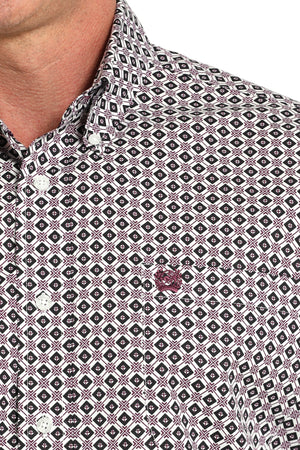 CINCH Men's White Button-Down Western Shirt