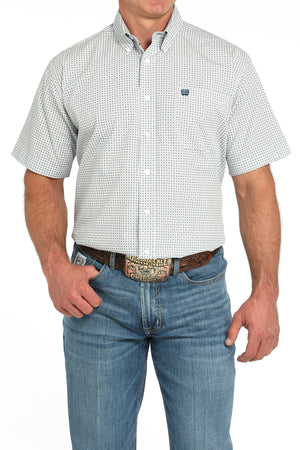 CINCH Men's White Button-Down Western Shirt