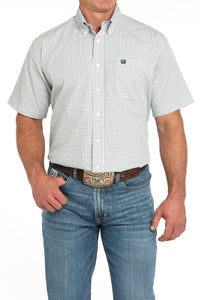 CINCH Men's White Button-Down Western Shirt