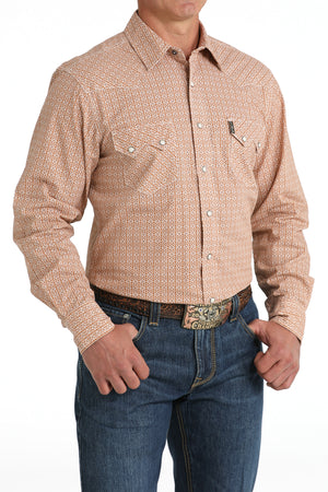 CINCH Men's Modern Fit Western Button-Down Shirt