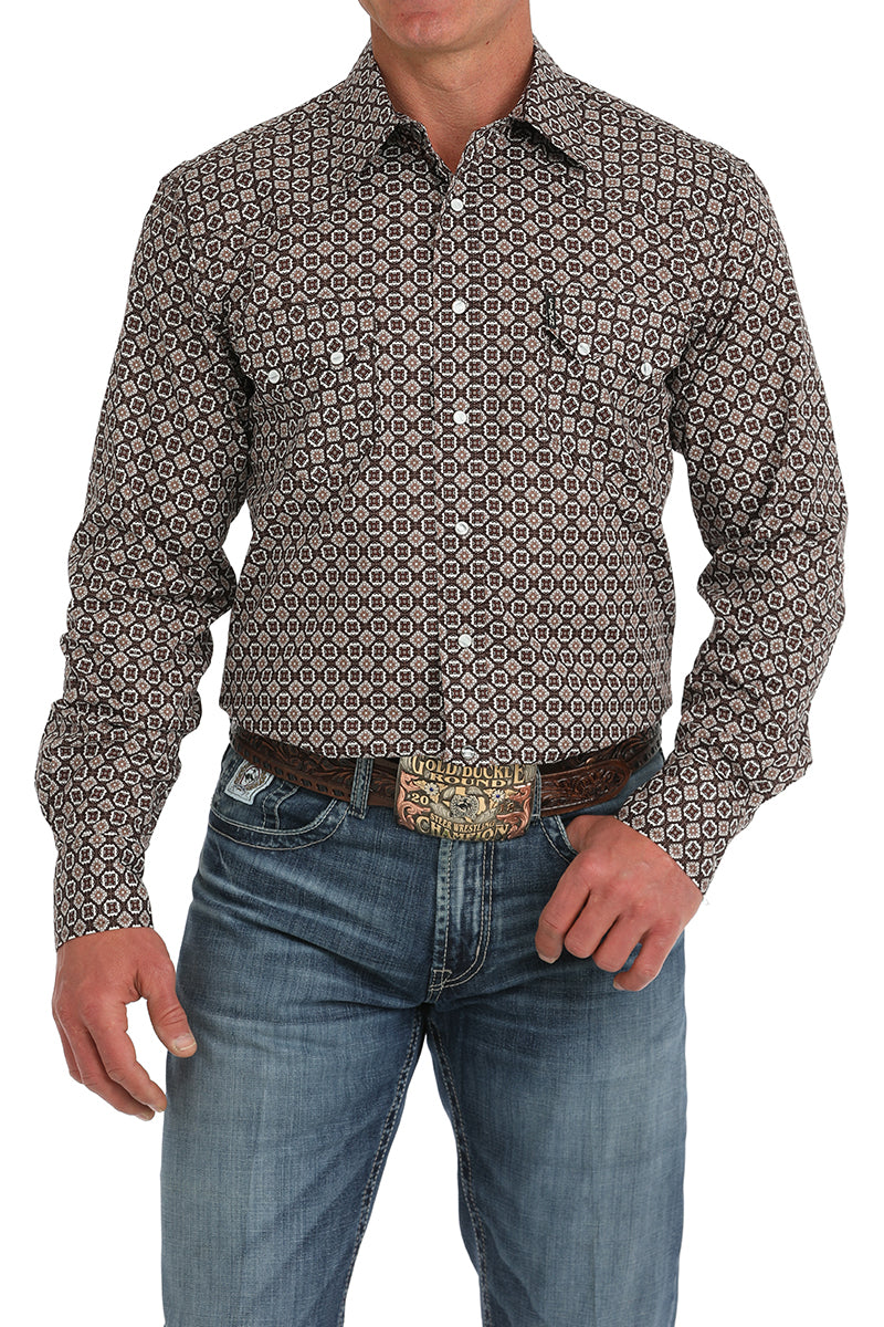 CINCH Men's Modern Button-Down Western Shirt