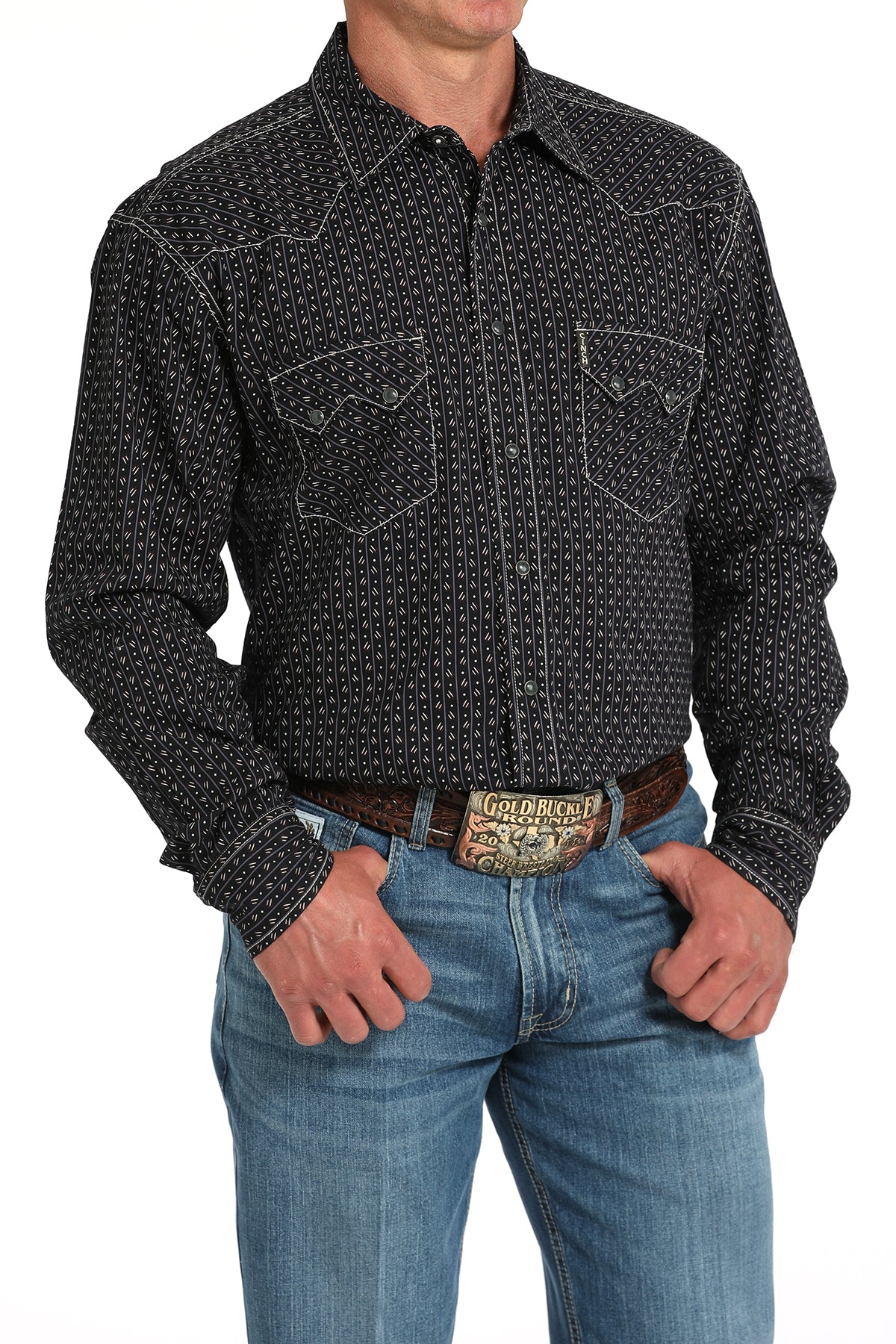 CINCH Men's Modern Button-Down Western Shirt