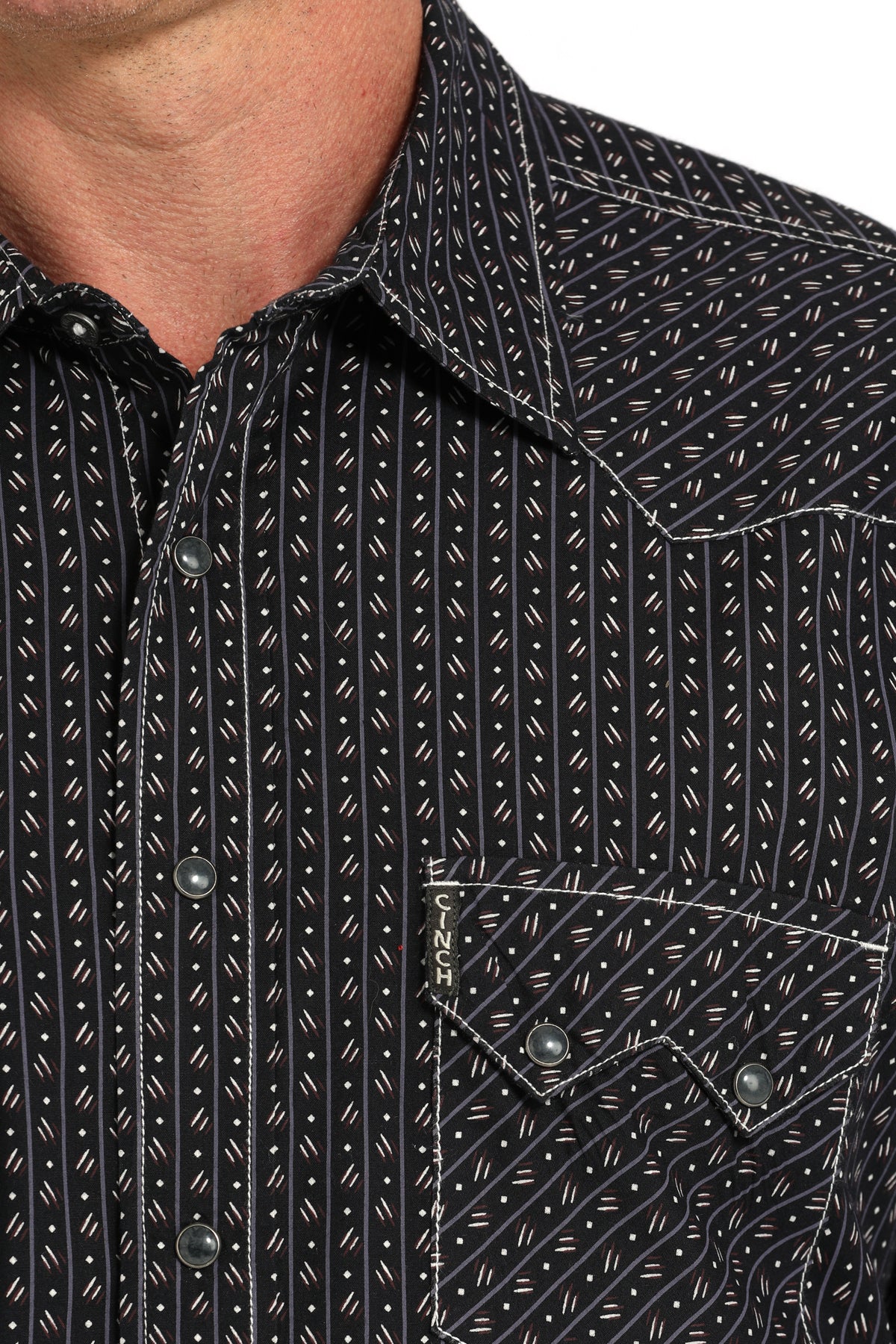 CINCH Men's Modern Button-Down Western Shirt