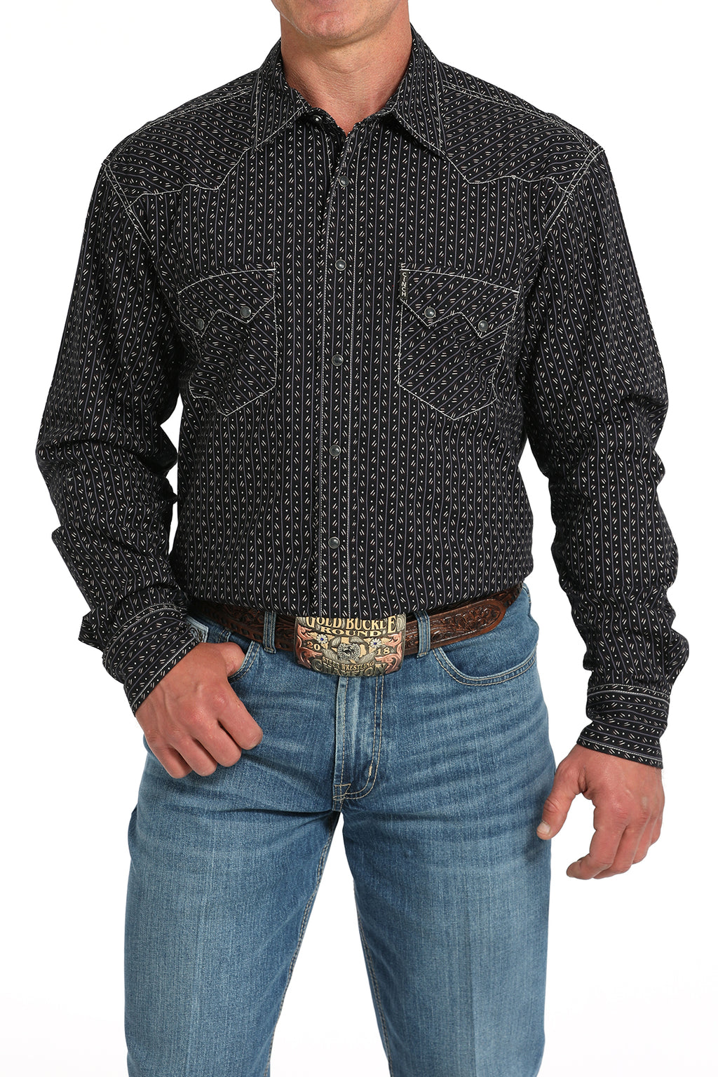 CINCH Men's Modern Button-Down Western Shirt