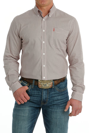 CINCH Men's Modern Fit Print Button-Down Shirt