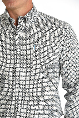 CINCH Men's Modern Fit Print Button-Down Shirt