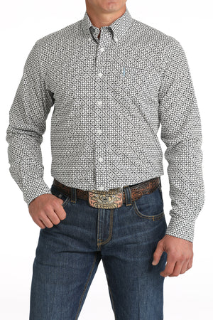 CINCH Men's Modern Fit Print Button-Down Shirt