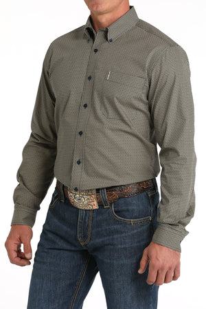 CINCH Men's Modern Fit Print Button-Down Shirt