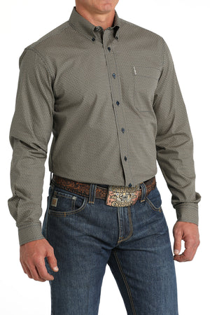 CINCH Men's Modern Fit Print Button-Down Shirt