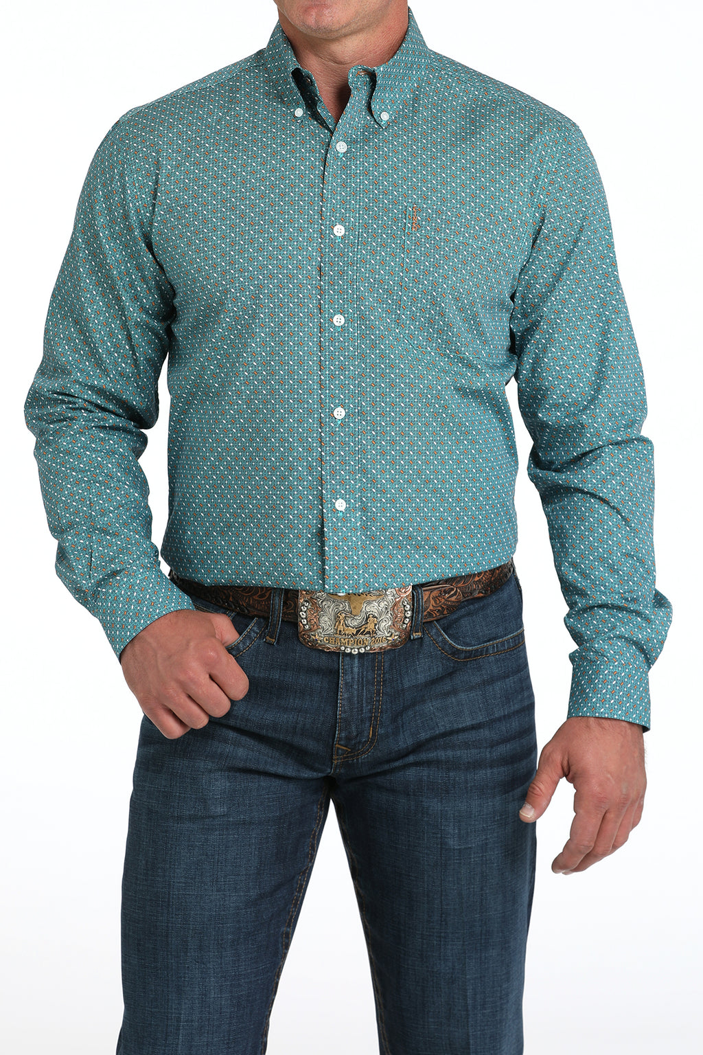 CINCH Men's Modern Fit Button-Down Western Shirt