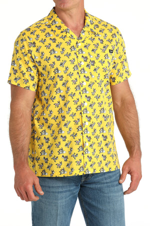 CINCH Men's Camp Hawaiian Short Sleeve Button-Down Western Shirt