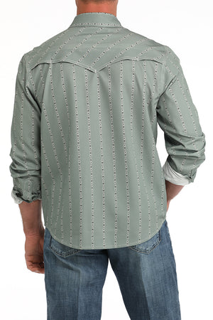 CINCH Men's Camp Long Sleeve Button-Down Western Shirt