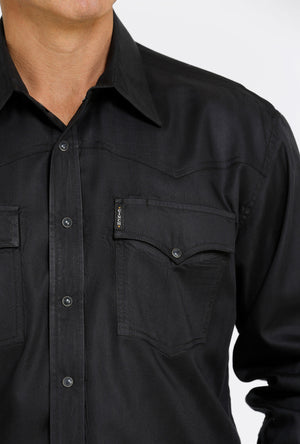 CINCH Men's Black Western Shirt