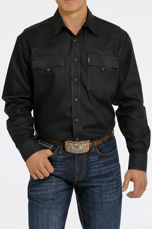 CINCH Men's Black Western Shirt