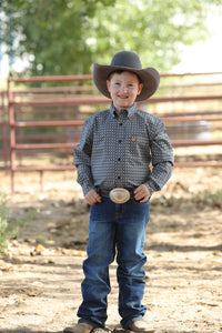 CINCH Boy's Button-Down Western Shirt