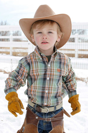 CINCH Toddler/Infant Button-Down Western Shirt