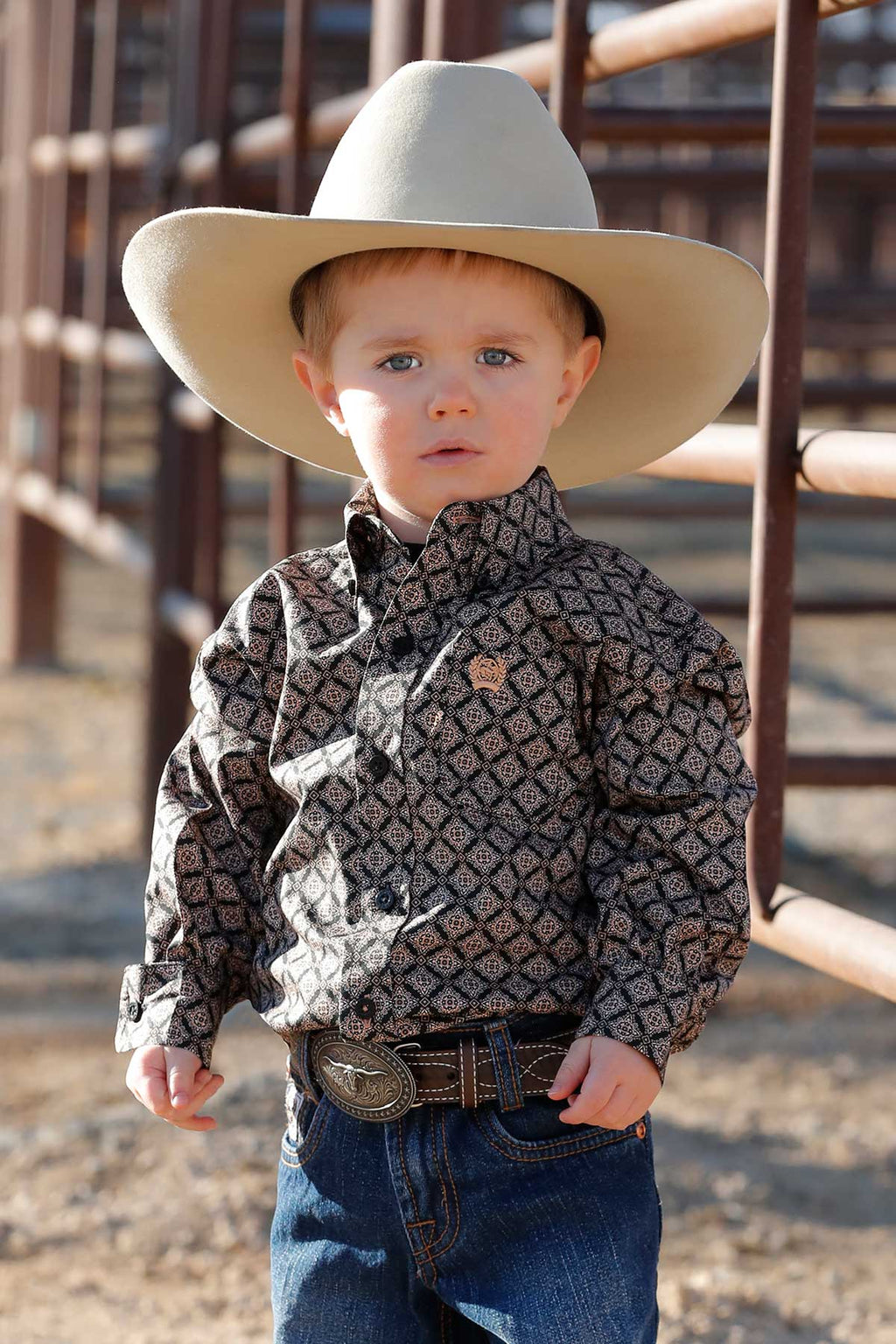 CINCH Toddler/Infant Button-Down Western Shirt