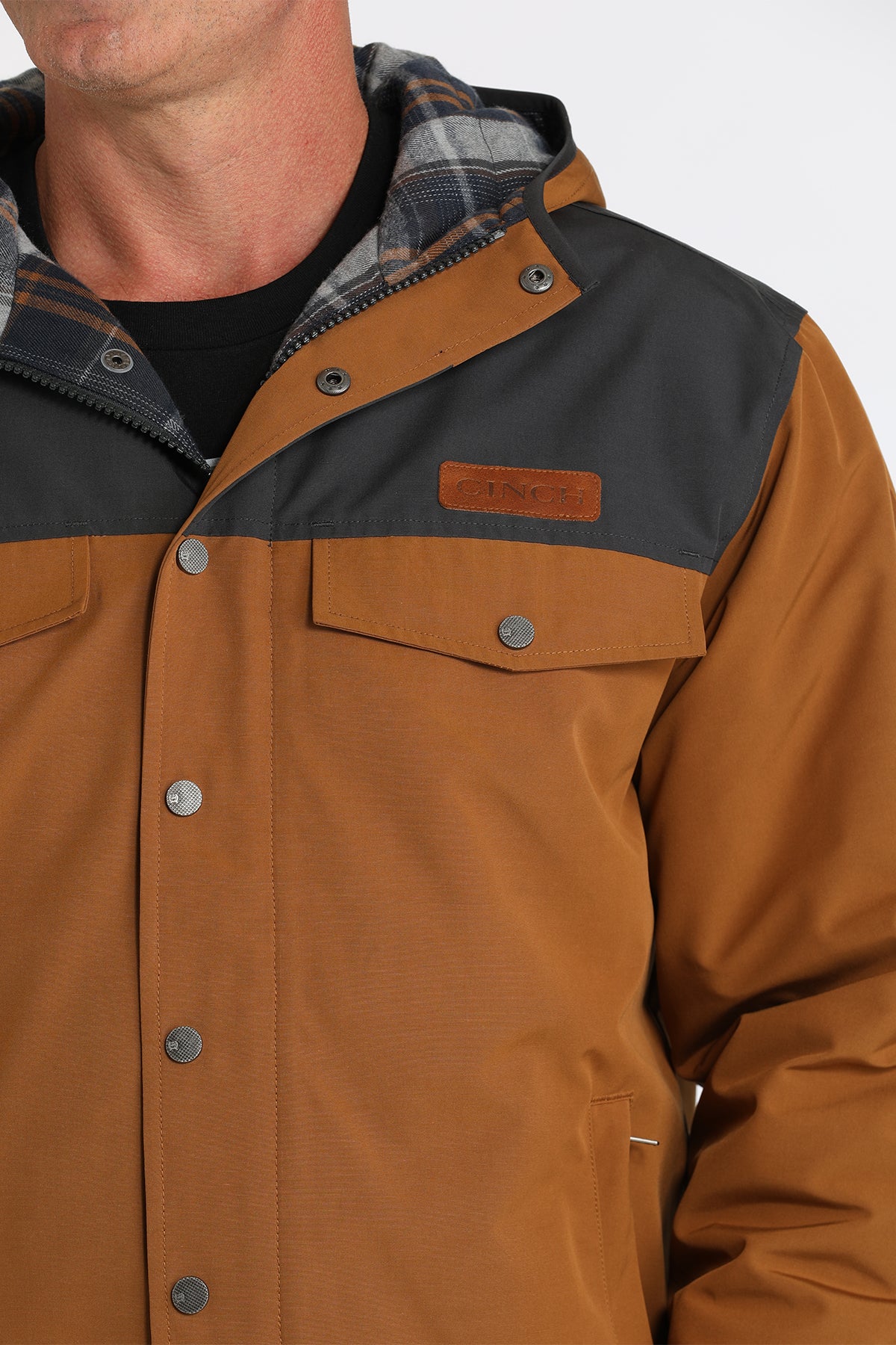 CINCH Men's Brown Barn Coat