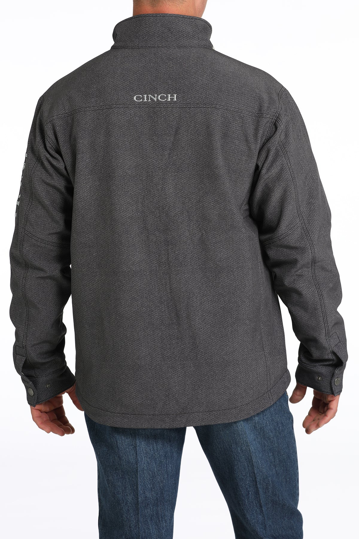 CINCH Men's Gray Concealed Carry Bonded Jacket