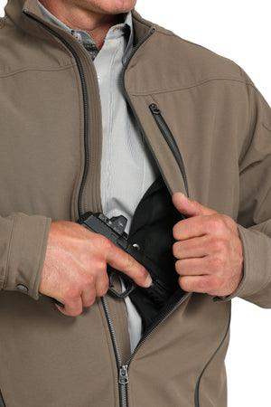 CINCH Men's Brown Concealed Carry Bonded Jacket