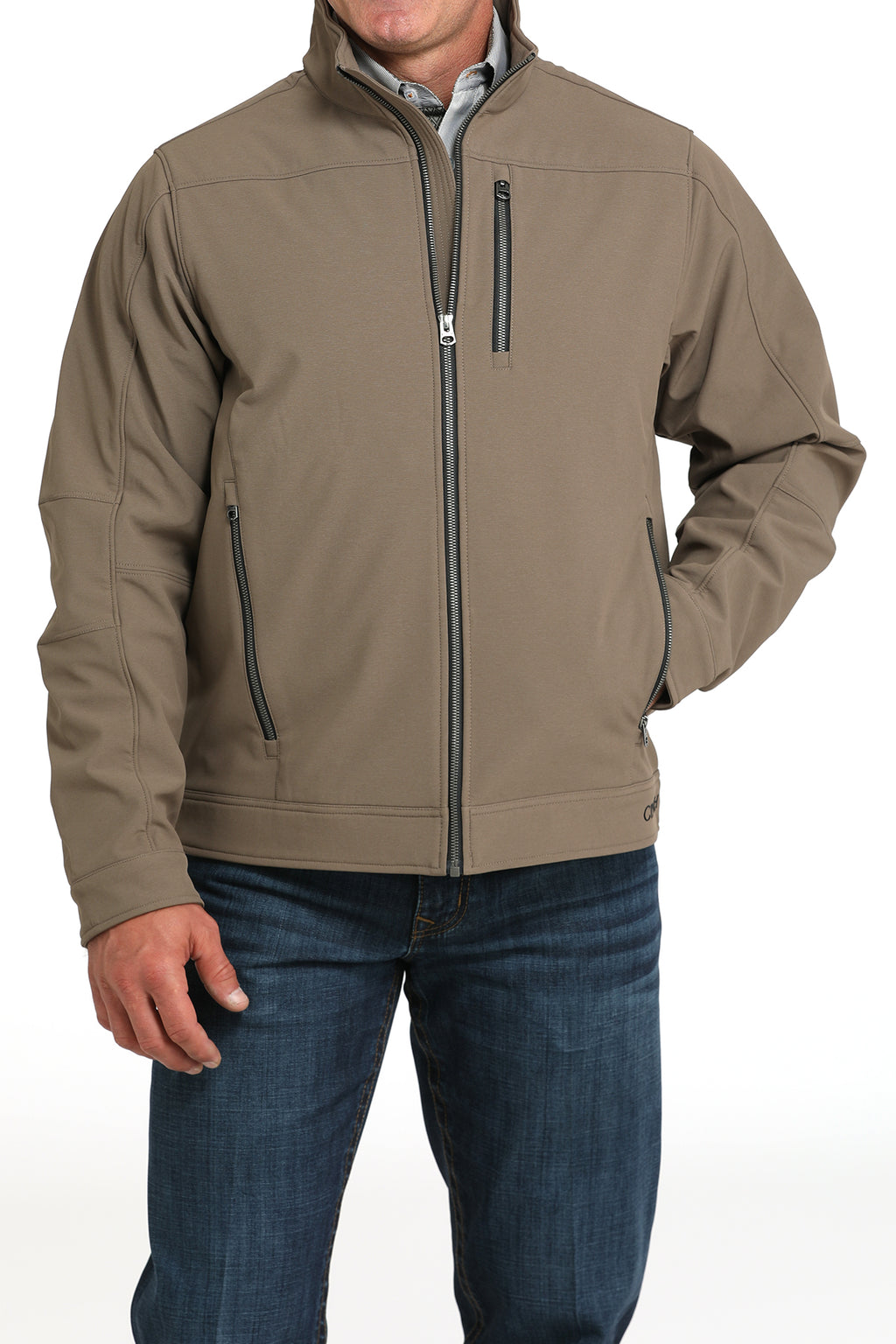 CINCH Men's Brown Concealed Carry Bonded Jacket